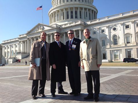 NAIOP North Texas chapter leaders attend the Legislative Conference in Washington DC, February 2013