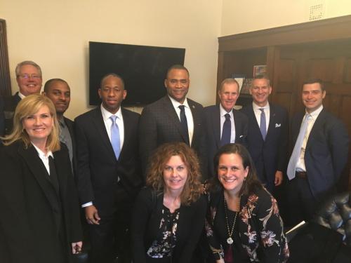 NAIOP Members with Congressman Mark Veasey