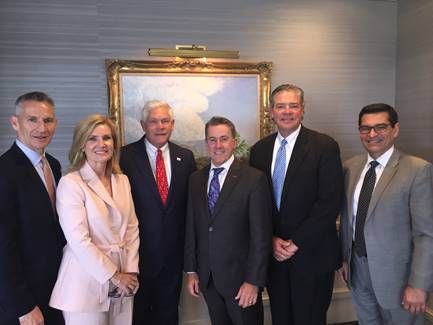NAIOP Members with Congressman Pete Sessions